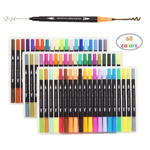 Venta Directa de Fábrica, Marcadores de Arte con Doble Punta y Tinta de Alcohol Recargable, Personalizables con Logotipo, para Niños, para Pintar y Dibujar - Product Image 1