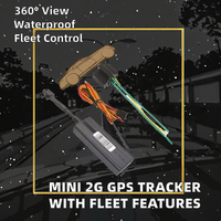 Mini traceur GPS 2G étanche pour voiture, protocole Tk003, montage sur tableau de bord, suivi PC, coupure moteur, détection ACC pour la gestion de flotte
