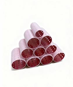 Dansky özel kendinden kavrama saç alüminyum çekirdek rulo kanca bigudiler Set saç ısı direnci için cırt cırt maşaları - Product Image 1