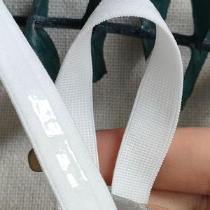 Vente en gros d'usine Bande élastique transparente antidérapante en silicone Gripper Bande élastique droite pour vêtements Sous-vêtements et soutien-gorge - Product Image 3