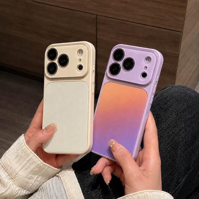 C0369 Luxury Gradient Color Protective Phone Case for iPhone 18 Pro 17 Air 16 15 14 Plus 13 12 11 Pro Max Ultra Thin Phone Case