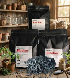 Le biochar avancé améliore l'écosystème du sol, augmente la disponibilité des nutriments et soutient efficacement les pratiques agricoles durables. - Product Image 1