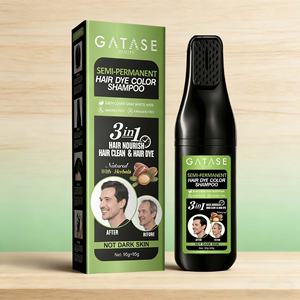 Salon Kalitesinde <span class=keywords><strong>3</strong></span>'ü 1 Arada Yarı Kalıcı Saç Boyası Kremi Profesyonel <span class=keywords><strong>2</strong></span> X 95g Tüp Karıştırma Gerektirmez Uzun Süreli Canlı Renk - Product Image 1