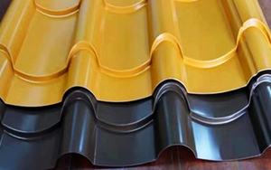 Tôle de Toiture en Aluminium-<span class=keywords><strong>Zinc</strong></span> à Longue Portée, <span class=keywords><strong>Prix</strong></span> au Mètre Carré, Épaisseur 0,45 mm 0,5 mm, Tuile en Acier Galvanisé Ondulé Prélaqué - Product Image 2