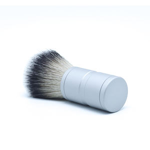 OEM/ODM-cepillo de pelo sintético con mango de Metal, para afeitado y depilación, cuidado de la <span class=keywords><strong>barba</strong></span>, para hombres, venta al por mayor - Product Image 3
