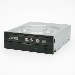 Grabadora de <span class=keywords><strong>CD</strong></span>/DVD LITE-ON 24X DVD+R 8X DVD+RW 24X DVD-R 6X DVD-RW 16X DVD-ROM 48X <span class=keywords><strong>CD</strong></span>-R 32X <span class=keywords><strong>CD</strong></span>-RW SATA IHAS324-08 Negra - Product Image 1