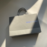 Emballage de vêtements de marque avec logo personnalisé, sac cadeau pour shopping en papier pour bijoux cosmétiques, cadeau shopping laminé imprimé en popularité