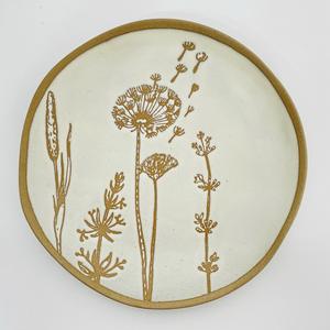 Assiette à salade irrégulière de 8,5 pouces (surface plate) - Product Image 1