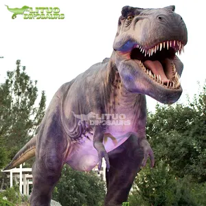 Animatronic Amusement Park Amusement Park Equipement Giant Animatronic Dinosaur Tyrannosaurus Rex Model