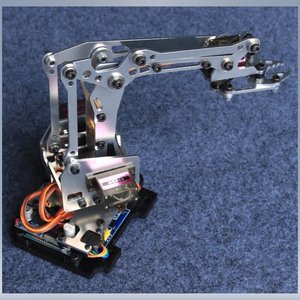 Kit de Brazo Robótico DIY 24F con Pinza, Mano Mecánica Programable con Arduino, Juguete Educativo STEM para Niños, Codificación K11 - Product Image 3