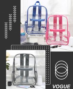 Waterproof <b>Jelly</b> Bag for Students and Adults Durable 0.03cm Thick PVC Material - Product Image 4