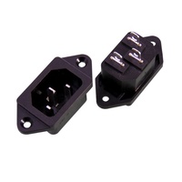 Wonpro 3 Pin AC Socket Surge Protector Universal Plugs Charger Extension Wall Outlet Power Strip