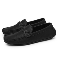 Mocassins en cuir de vachette faits à la main, taille 38-44, à enfiler, pour hommes