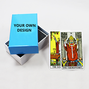 Baraja de Cartas de Papel Brillante Impresas Personalizadas para Niños, Salud Mental, Belleza, Caja Negra, Cartas de Juego, Lectores Profesionales, Sanación Energética - Product Image 2