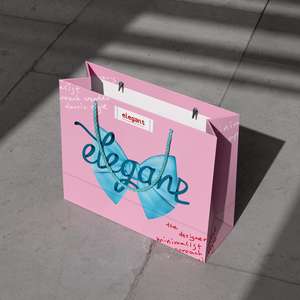 Bolsas de Regalo de Cartón Personalizables para Ropa de Lujo, con Asas, para Compras y Almacenamiento de Prendas, Se Aceptan Pedidos al por Mayor - Product Image 1