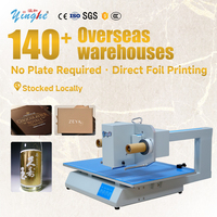 Mini imprimante à chaud de bureau YH-8025, machine à estamper numérique avec tête d'impression de 150 000 m de durée de vie, vitesse de 20-50 mm/s pour cartes, étiquettes, cuir