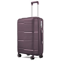 Vente en gros au détail Ensemble de 3 valises à roulettes légères en PP Valise cabine avec serrure TSA Fermeture à glissière Vente en gros d'usine