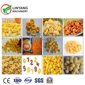 Nueva Máquina Extrusora de Snacks de Maíz de Doble Tornillo Automática LINYANG, Capacidad de 100-500KG/H, Línea de Producción Completa - Product Image 6