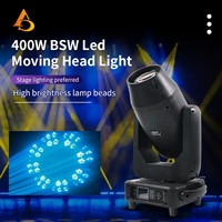 Éclairage de scène LED 400W CMY 3-en-1, projecteur LED mobile pour boîte de nuit, faisceau lumineux