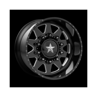 Ruedas de Camioneta Forjadas de Una Pieza, con Centro Flotante Grande Personalizado, Pulido, 22 y 24 Pulgadas, 10x225, para F350, F450, Silverado 3500HD