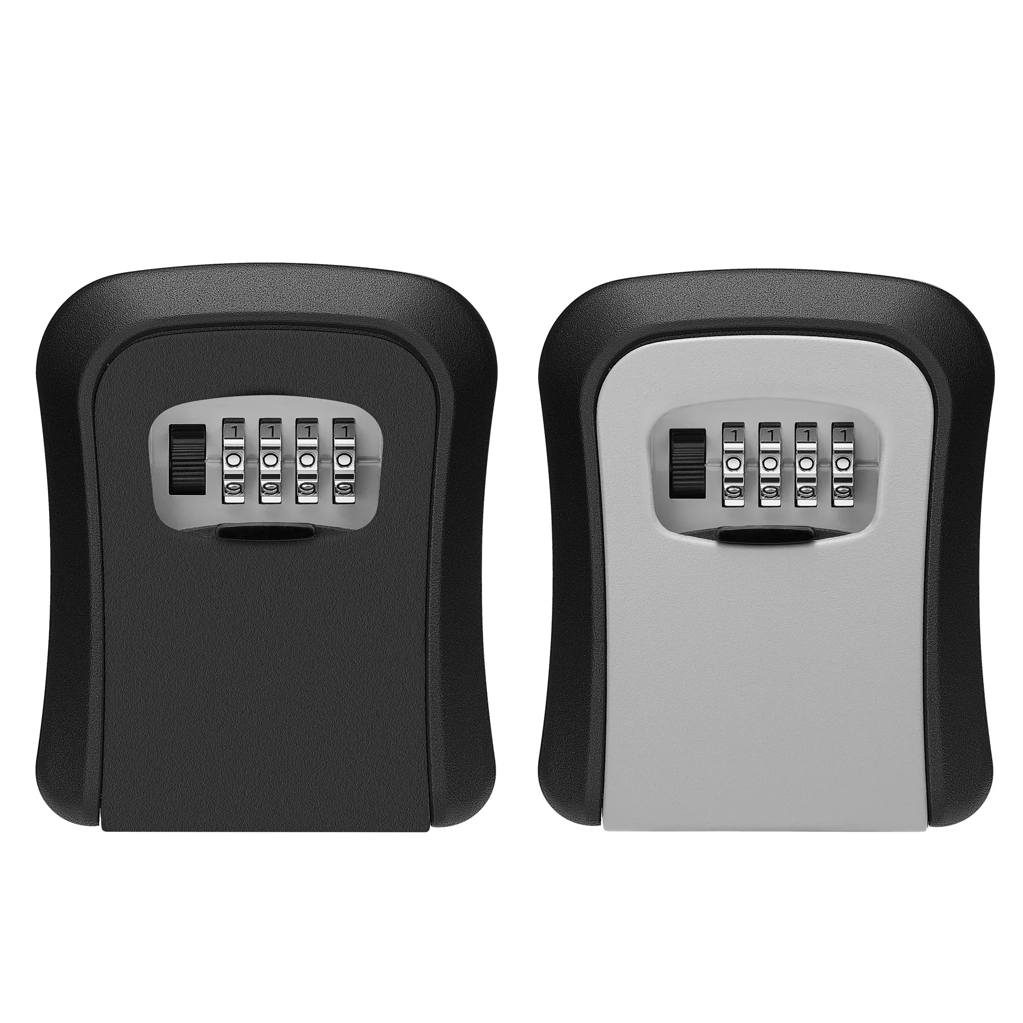 Plástico Wall Mounted Car Safe Security Lock Box Armazenamento Em Casa Lock Box Para Outdoor Box Cofres