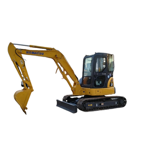 Compacto y flexible Japón Komatsu PC55MR miniexcavadora usada EPA CE 5ton pc55 excavadora de segunda mano para el hogar - Product Image 1