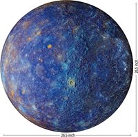 Puzzle en papier écologique 1000 pièces Scène spatiale, jeu intellectuel pour adultes, décoration d'intérieur