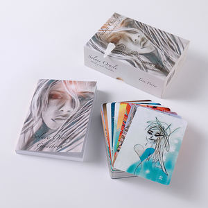 Tarjetas de <span class=keywords><strong>Tarot</strong></span> y Oráculo Divertidas de Papel de Arte Personalizadas al por Mayor con Impresión CMYK/PMS de Alta Calidad, Certificación ISO9001 - Product Image 5