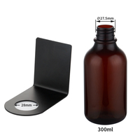 Bouteille en plastique de 300ml avec spray à brume fine pour produits de beauté Spray de dispersion Flacon pulvérisateur désinfectant pour les mains en plastique