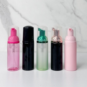 Empty Plastic Foam <b>Pump</b> <b>Bottle</b> 30ml 50ml 60ml 100ml 150ml 200ml pink PET Facial Cleanser Mousse Foam <b>Pump</b> <b>Bottle</b> - Product Image 4