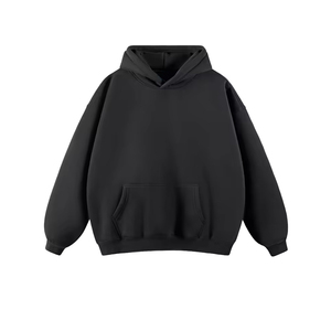 เสื้อฮู้ดผ้าฝ้ายหนานุ่มสำหรับผู้ชาย ใส่สบายในฤดูร้อน ดีไซน์มีซับใน ผ้าทนทาน ทรงหลวม เหมาะสำหรับการสกรีนโลโก้ - Product Image 1