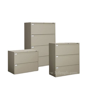 Thiết kế hiện đại thép lưu trữ bên tủ tập tin 2/3/4 ngăn kéo có thể khóa Tủ hồ sơ cho văn phòng trường học hoặc hội thảo - Product Image 5