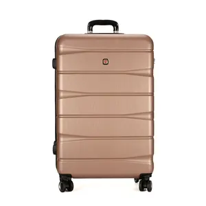 Custom logo Travel Trolley Bag Hard Shell PC Trolley Travel Lightweight Suitcase Bag Discount Luggage Best Affordable Luggage