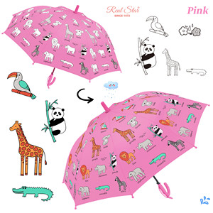 Parapluie magique pour enfant RST, nouveau parapluie à imprimé animal changeant de couleur - Product Image 2