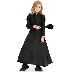 <span class=keywords><strong>Costume</strong></span> da <span class=keywords><strong>Strega</strong></span> Malvagia Deluxe per <span class=keywords><strong>Donna</strong></span> Adulta <span class=keywords><strong>Halloween</strong></span> Abito Lungo Nero HOHC-005 - Product Image 4
