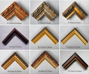 Cadres photo en bois de couleur or, Art mural, <span class=keywords><strong>peinture</strong></span> à l'huile, pour décoration de maison - Product Image 6