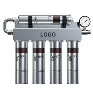 Ultrafiltratie Machine Uf Ultra Roestvrij Staal 304 Filter Behuizing Keuken Waterzuiveraar Filter Waterzuiveraar - Product Image 1