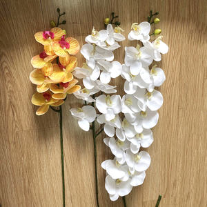 Lo-071ดอกกล้วยไม้ประดิษฐ์15หัวก้านเดี่ยวยาวเทียม - Product Image 3