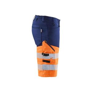 BLAKLADER - 154118118953C48 Pantalones cortos de alta visibilidad stretch Azul marino/Naranja-EAN 7330509697634 ROPA DE TRABAJO DE LA HI-VIS - Product Image 4
