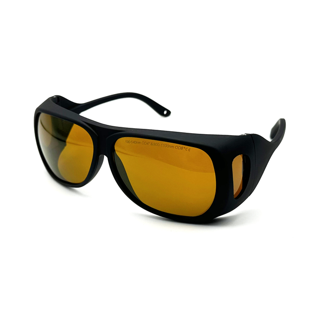 CE EN207 YAG 532&1064nm OD8+ Laser Safety Glasses for Fiber Laser Cutting Machine Factory Supply PC Goggles