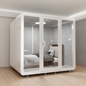 Cabine de bureau insonorisée moderne et facile à installer, cabine de travail portable, cabine insonorisée pour dormir, chambre mobile pour dormir - Product Image 1