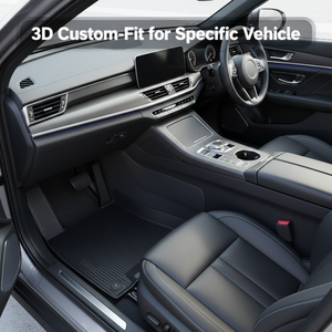 Alfombrillas de Coche Antideslizantes de Lujo Ecológicas en 3D de TPE, Personalizadas al por Mayor para Ssang Yong <span class=keywords><strong>Torres</strong></span> EVX - Product Image 1