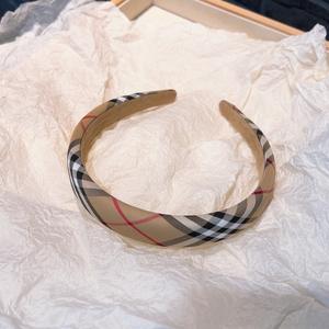 Women <strong>Fashion</strong> Luxury B Brand Plaid Printed Letter Fabric Headband Designer Square Headband Headwear for <strong>Girls</strong> <strong>Hair</strong> <strong>Accessories</strong> - Product Image 5