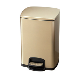 40L Rectangle Sensor Rubbish Stainless Steel Sanitary Trash Can Street Sorting Kitchen Smart Garbage Bin