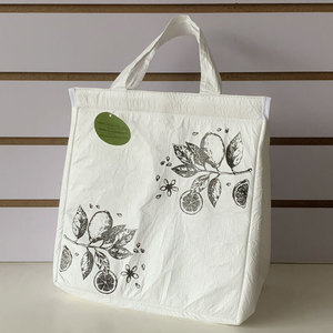 Bolso de hombro SunGo, duradero, ligero, personalizado, de papel Dupont, bolso Tyvek, resistente al agua, con logotipo impreso, para compras medianas y convenientes - Product Image 2