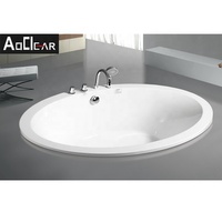 Aokeliya – baignoire de douche goutte d'eau moderne, baignoire de trempage d'angle profond