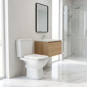 Inodoro Moderno <span class=keywords><strong>de</strong></span> Dos Piezas MFZ-23D con Doble Descarga, Cerámico, Salida S-trap/P-trap, <span class=keywords><strong>Sanitario</strong></span> para Baño, Ideal para Renovación <span class=keywords><strong>de</strong></span> Apartamentos - Product Image 6