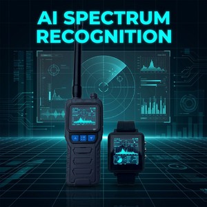 Sistema de Detección de Walkie-Talkies Multibanda, Alcance de 1.5 km, Escáner de Señales de RF Portátil para Prisiones y Protección de Personas Importantes - Product Image 1