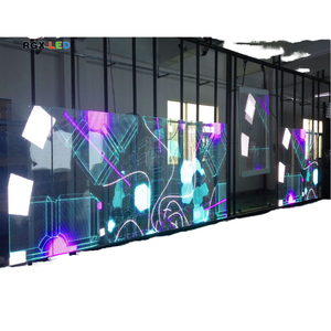 Schermo LED Trasparente Ultra Leggero a Colori HD <span class=keywords><strong>P3</strong></span> con Pellicola Adesiva per Display Video a Parete LED per Interni - Product Image 1