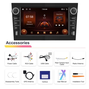 Podofo für Opel Corsa D 2006-2013 7'' 2+64 Android Autoradio Kabelloses CarPlay/Android <span class=keywords><strong>Auto</strong></span> BT/FM/RDS SWC EQ GPS WIFI OEM - Product Image 6